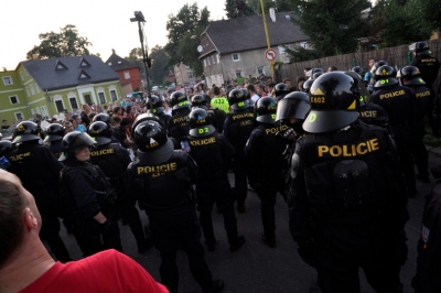 Na Šluknovsku by měl vzniknout základ speciální pořádkové jednotky pro celý Ústecký kraj s téměř dvěma stovkami policistů. Foto: gdo Na Šluknovsku by měl vzniknout základ speciální pořádkové jednotky pro celý Ústecký kraj s téměř dvěma stovkami policistů. Foto: gdo